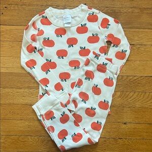 Hanna Andersson organic cotton pumpkin pajamas